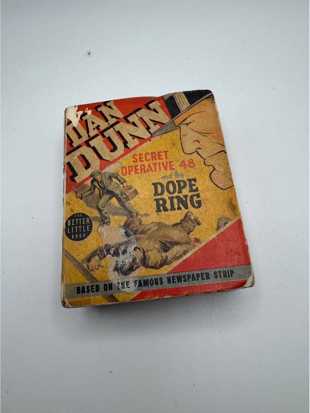 1940 Dan Dunn Secret Operative 48 Dope Ring #1492 Better Little Book Whitman